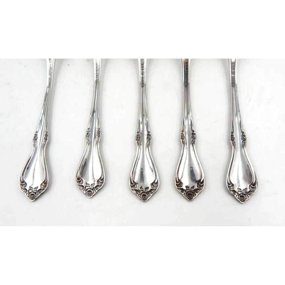 Oneida SSS Celebrity Salad Dessert Forks Stainless Flatware S/6 Replacement